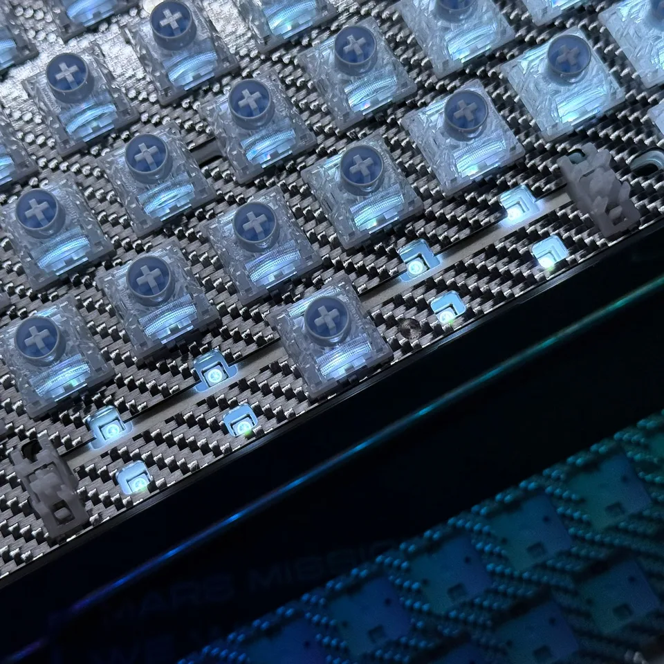 Original Everglide AE61 Pro Gaming Keyboard PCB Foam Set FR4