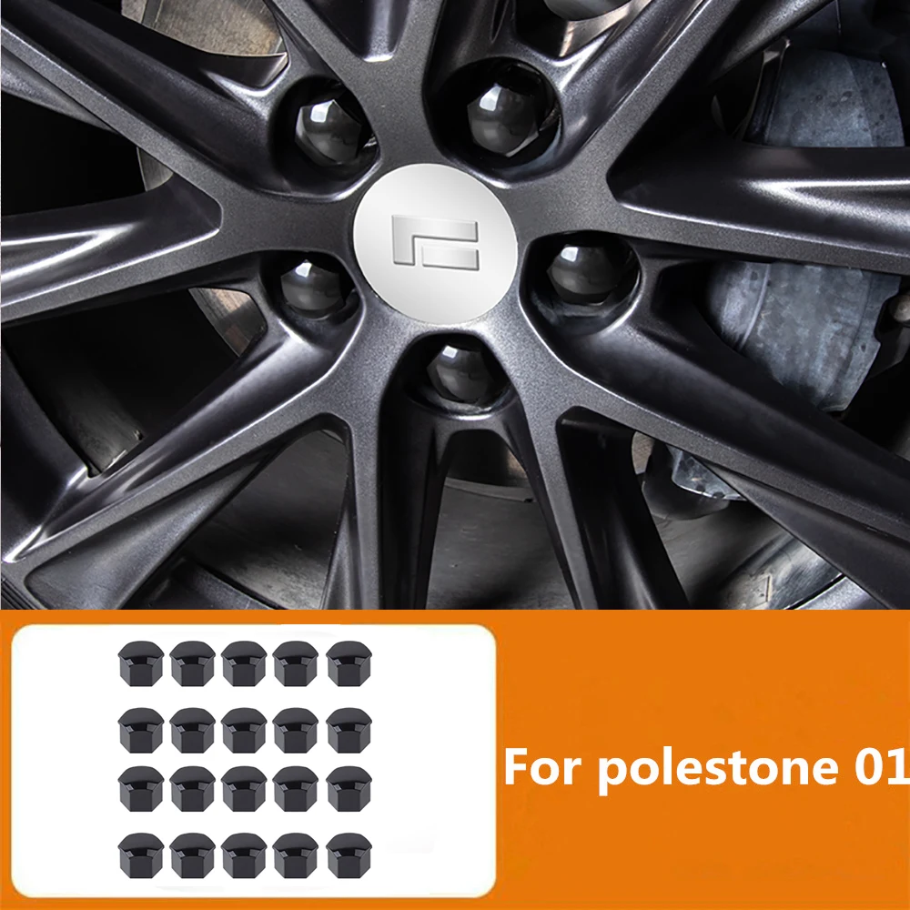 

Защитные декоративные черные колпачки для колесных болтов BAIC Jishi Polestone 01 Rox 01