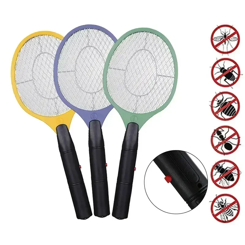 Fly Killer Insect Fly Swatter Handheld Anti Mosquito Repellent Bedroom Insects Racket for Electric Mosquitoes Portable Killler