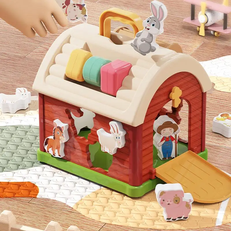 Shape Matching Game Shape Matching Toy Set Montessori Learning Toy eco-friendly Educational Balancing actives Toy affidabile Pu