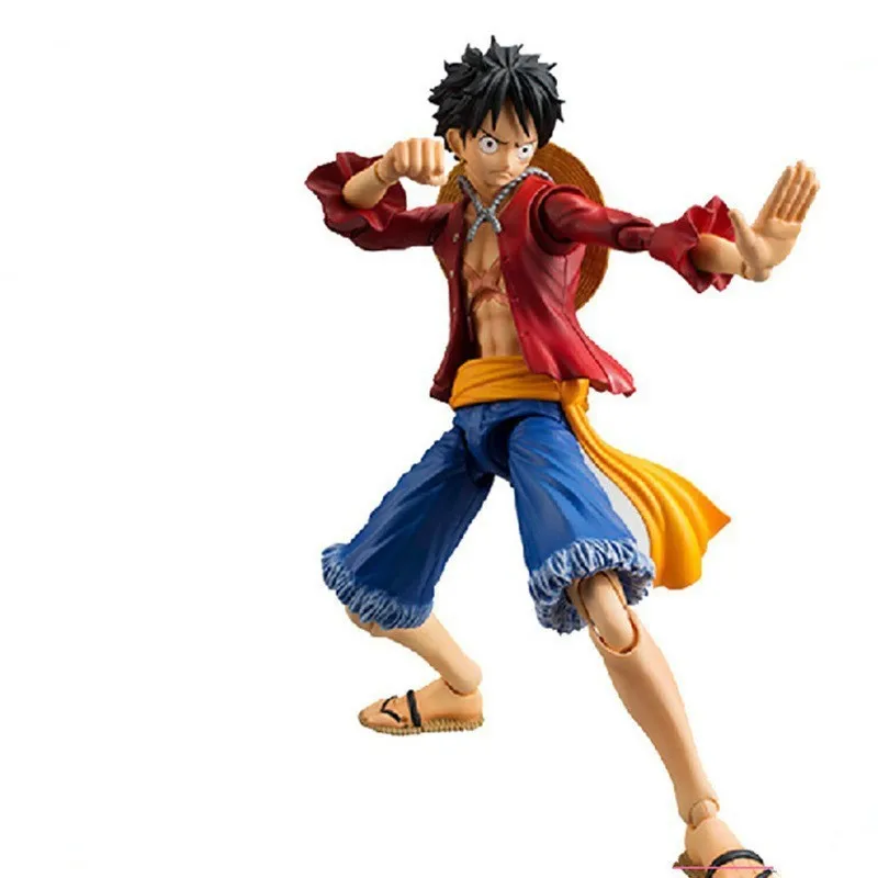 Figuras de acción de One Piece, Luffy, Roronoa, Zoro Ace, articulación móvil articulada Variable, modelo de colección de regalo