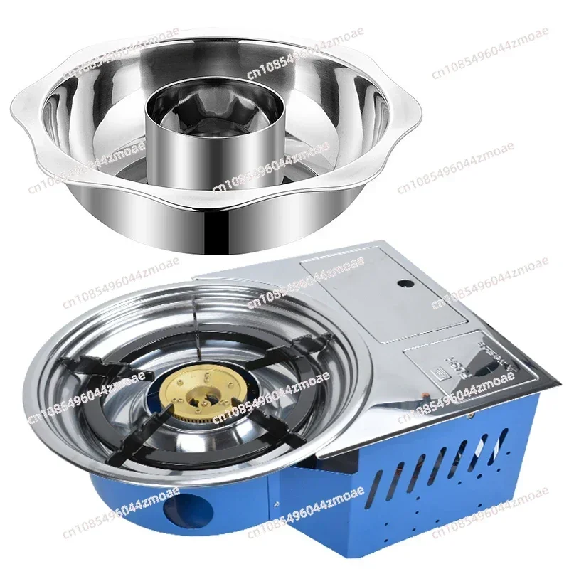 

Gas Bbq Grill Desktop Oven Commercial Indoor Food Grade Stainless Steel Barbecue Hot Pot Stove