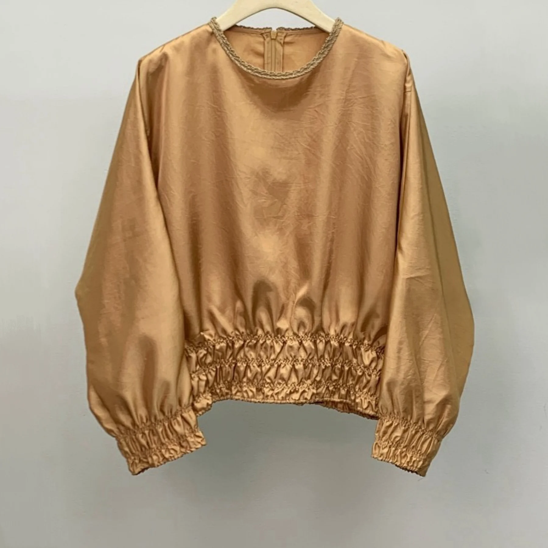 Ele round Ne Batwing Sve Bubble Sve irt Seven Quarter Lengte irt Polyestervezel Niet-vervormbare pendelsle