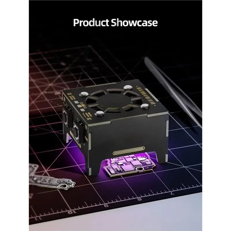 ABUG-Cooling Curing Fan Fast Cooling And UV Curing 2 In 1 Maintenance Fan Tool