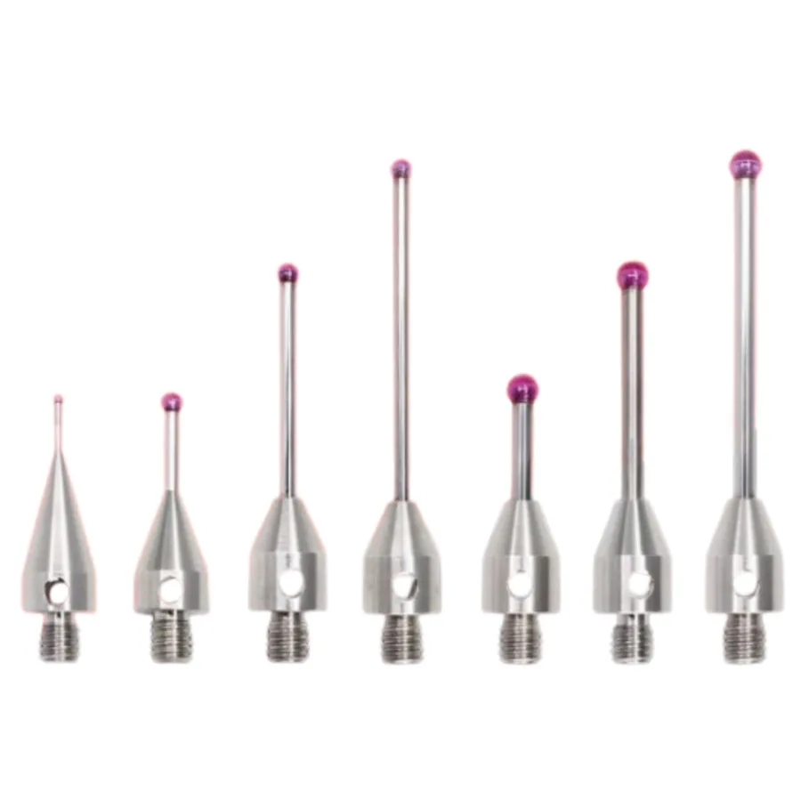 Three dimensional probe, three coordinate measuring needle, CNC machine specific measuring needle thread M4 replaces Renishaw