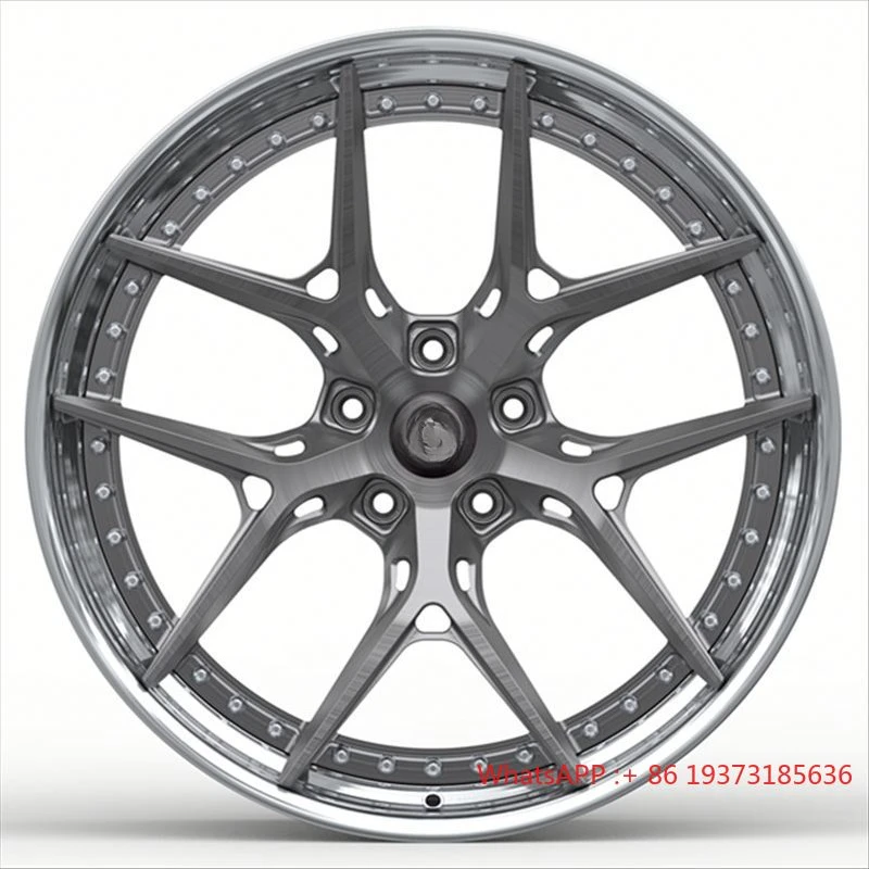 Forged Custom 2 Piece Concave Design Wheels for BMW M2 M3 M4 For Audi RS5 RS6 RS7 R8 Supra 5X112 5X120 17 20 21 23 Inch