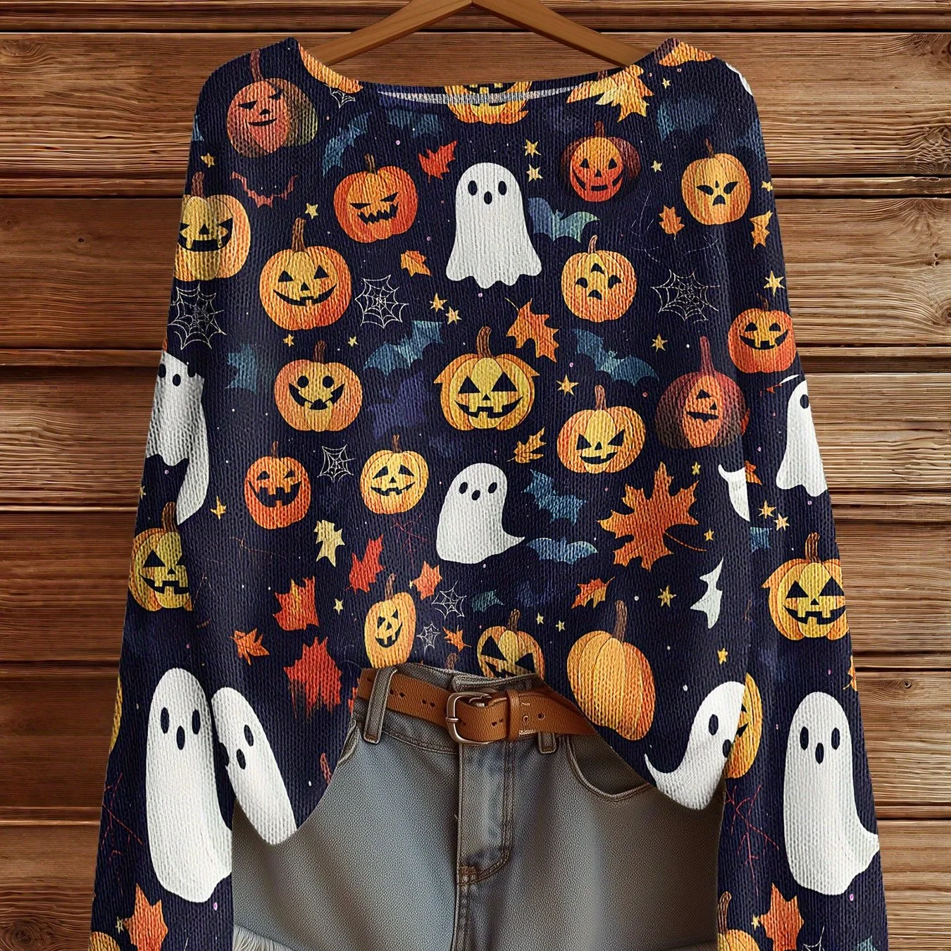 

Autumn Winter Knitted sweaters Halloween Vintage Fashion Lightweight Sweater Casual Streetwear jumpers for girls y2k Tops