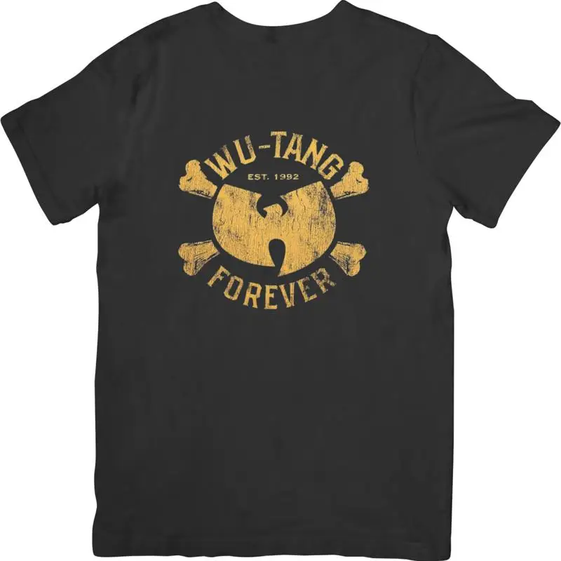 

Wu Tan Clan Music Fit For Quality Cotton T Shirt Black