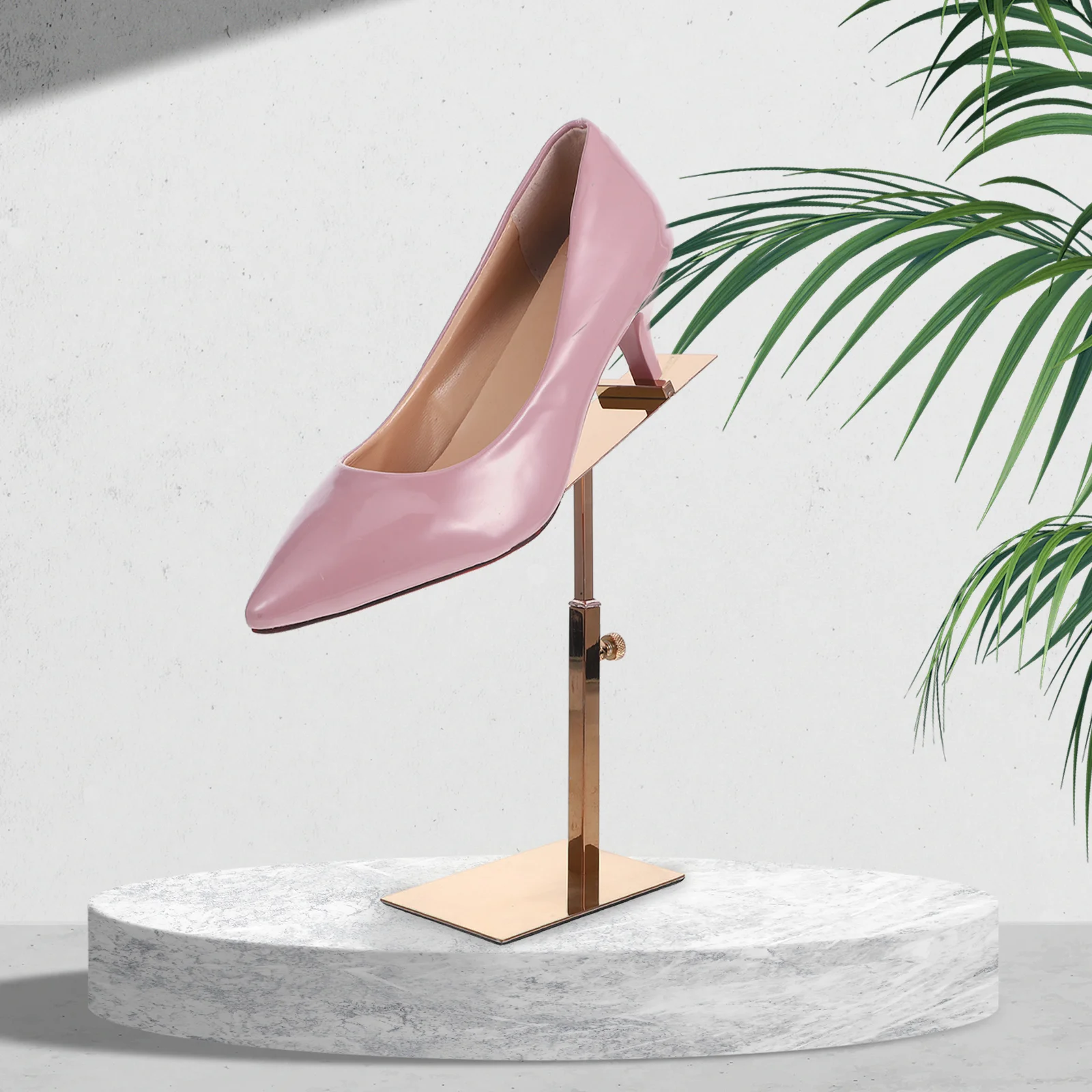 Стойка для обуви на высоком каблуке, из нержавеющей стали