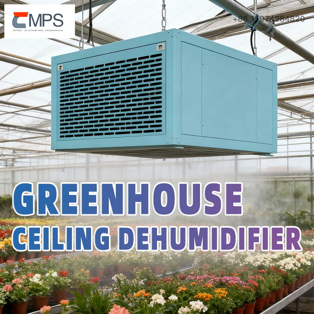 498L/D Commercial Grow Dehumidifier Professional Indoor Farming Crawl Space Greenhouse Humidity Control for Cultivation