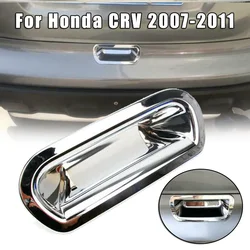 Car Rear Trunk Door Handle Decoration Cover For Honda CRV 2007-2011 Chrome Rear Trunk Tail Gate Door Handle Bowl Cover Trim NEW