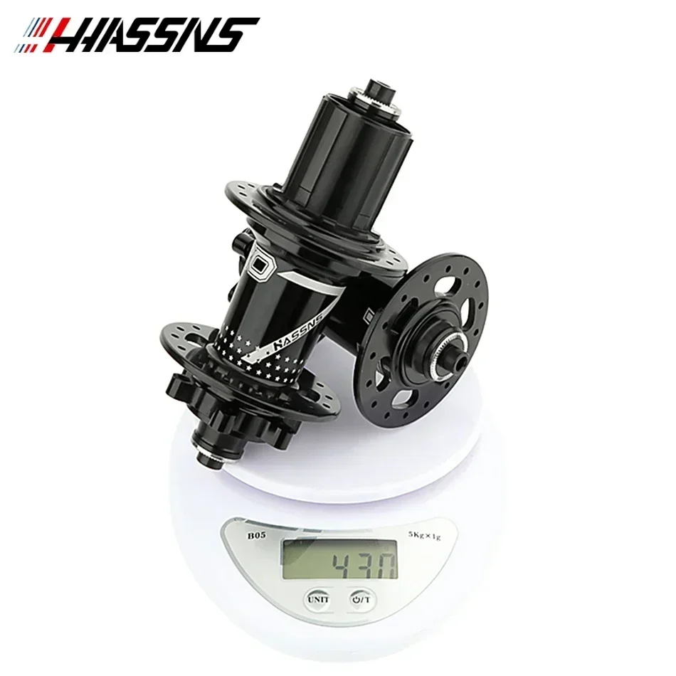 HASSNS PRO7 Bicycle Hub 32H J-Bend Spokes 135x10 142x12 12x148 HG/XD/MS 4Pcs Sealed Bearing for SHIMANO Mountain Bike Freehub