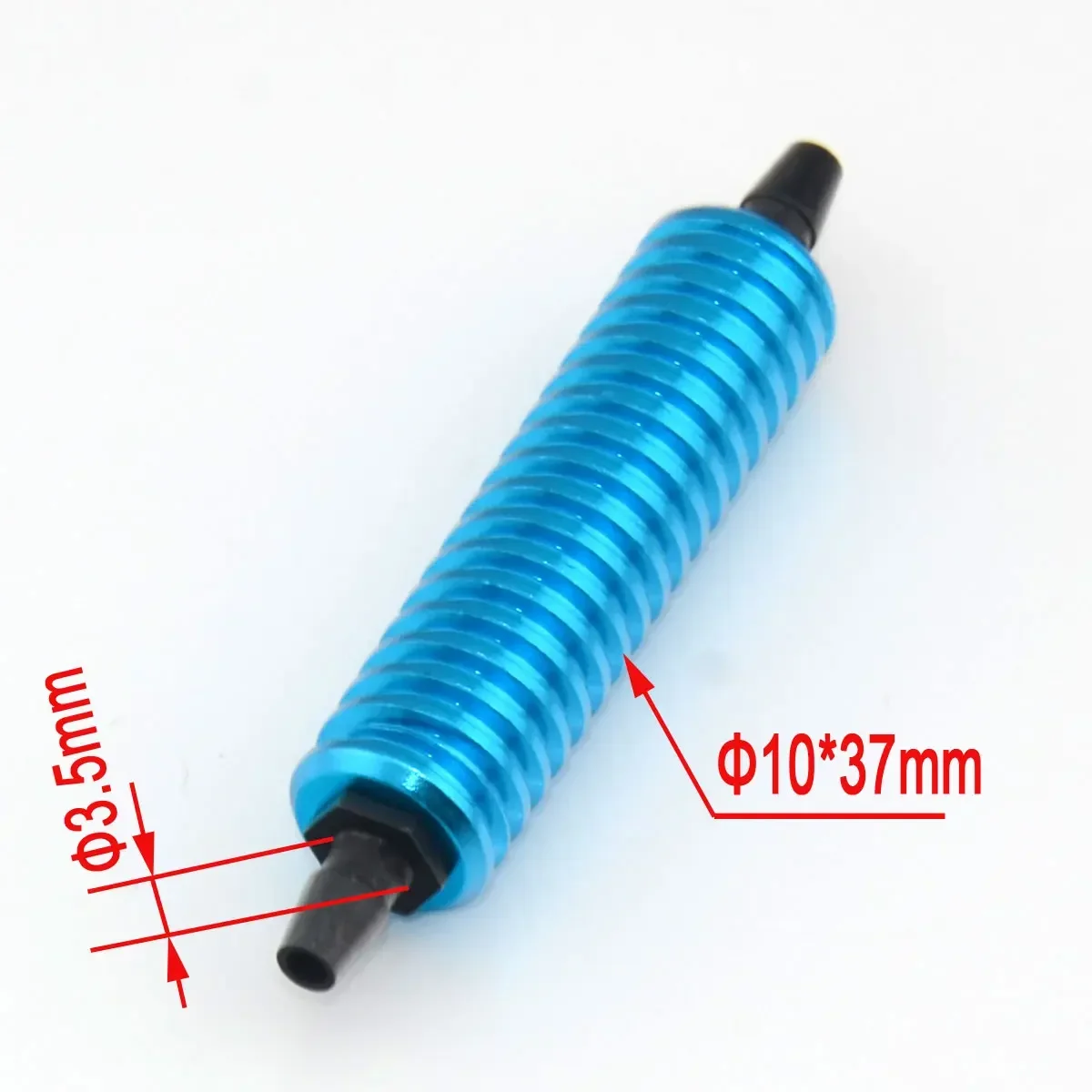 RC Car HSP Aluminum Fuel Tank Air Cooler 1:10th Upgrade Parts Purple Blue