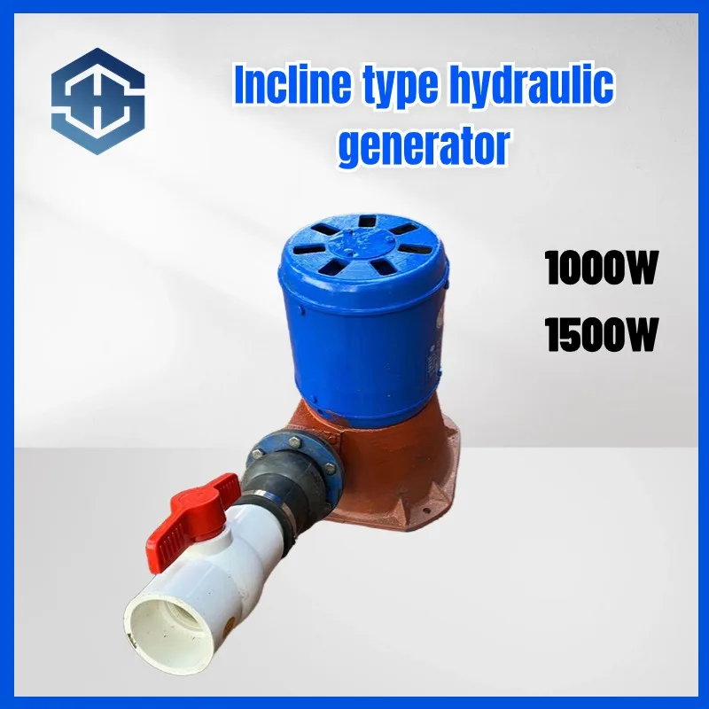 

Incline Single Phase Type Hydro Generator 1000W 1500W 2000W Water Turbine Generator Hydraulic 1KW 2KW Hydroelectric Generator