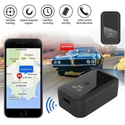 Magnetic GF22 Mini Car Tracker GPS Anti-Theft Vehicle Locator Real Time SOS Alarm Tracking Locator Device SIM Message Positioner