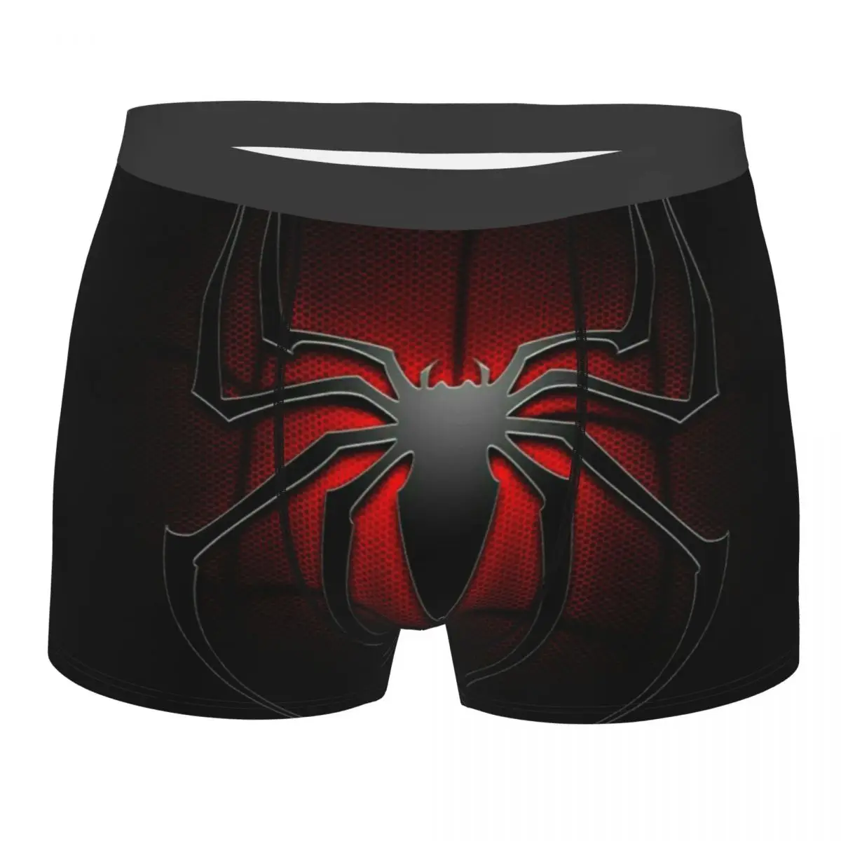 

Custom Male Fashion Superhero Spider Man Cartoon Underwear Boxer Briefs Men Soft Shorts Underpants