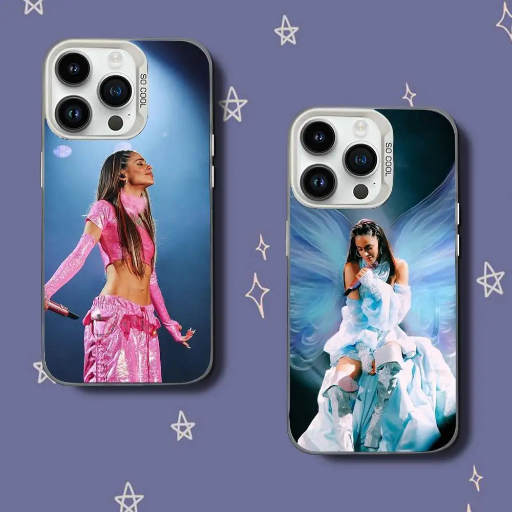 Martina Stoessel T-TINI Phone Case For iPhone 17,16,15,14,13,12,11,Pro,XS,Max,Plus,Mini,SE White Candy Matte Shockproof Cover
