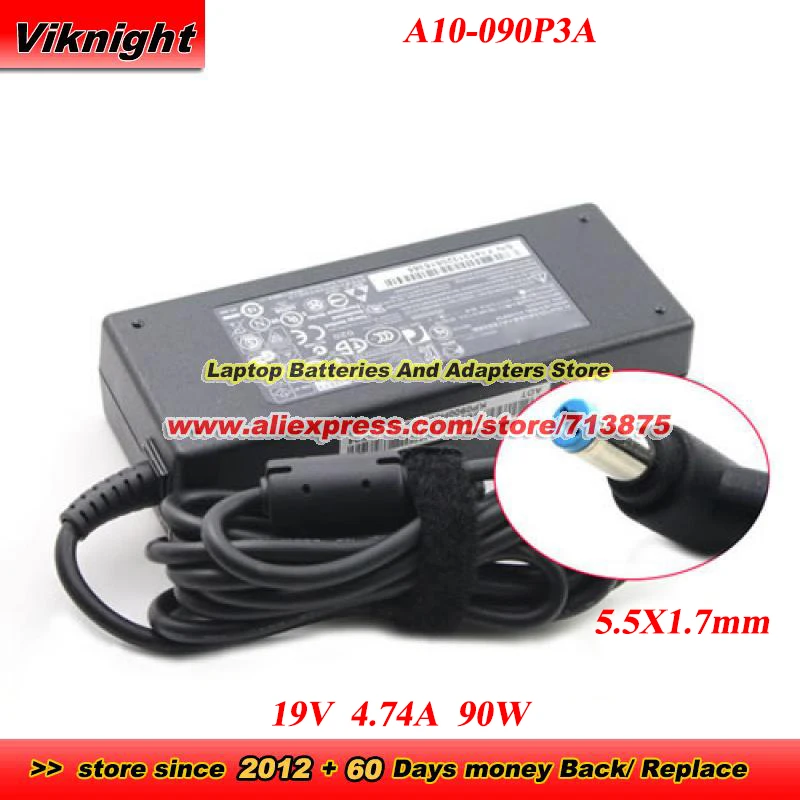 A10-090P3A AC Adapter A090A029L 19V 4.74A 90W A040R059L 5.5X1.7mm for V5-472G V5-473PG V5-573G MS-16GD Q25 PA-1900-32 PA-1900-34