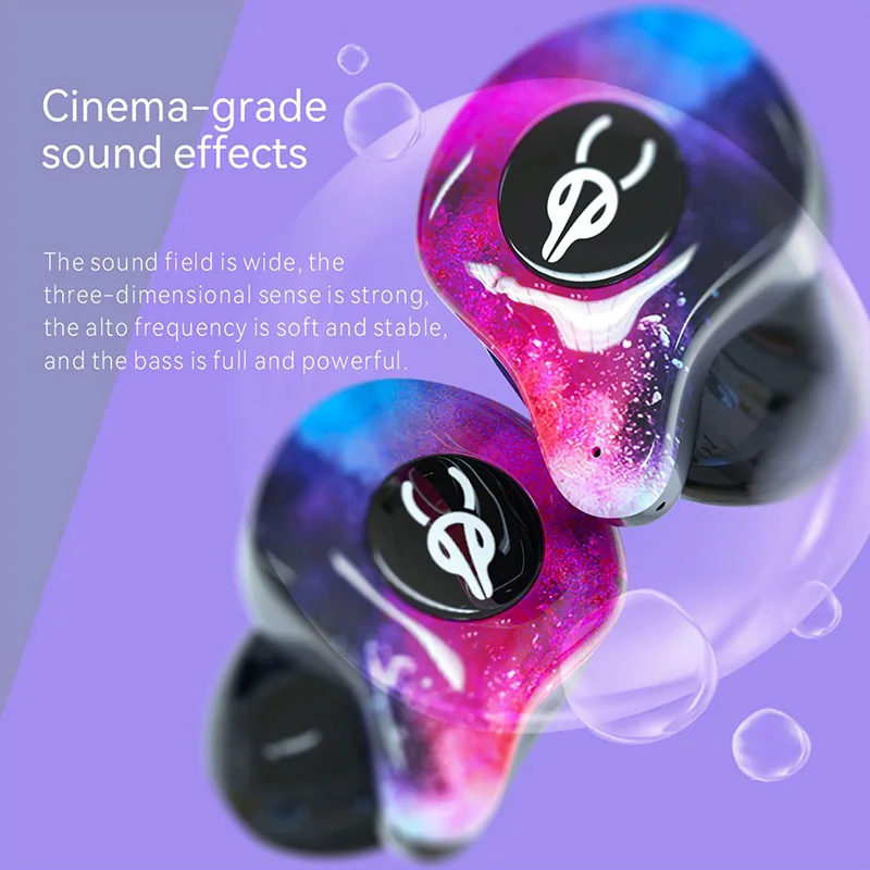 Sabbat X12 Pro 진정한 무선 블루투스 이어폰 스포츠 음악 스테레오 사운드 트랙 휴대용 충전 케이스는 통화 마이크를 지원합니다