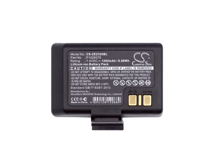 

Barcode Scanner Battery For Zebra EZ320, P1026078