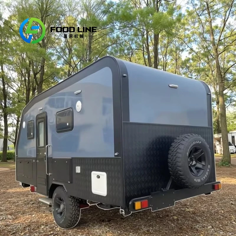 Camper pop-up fuoristrada in alluminio completamente attrezzato personalizzato - Doppia piega per avventure in campeggio all'aperto