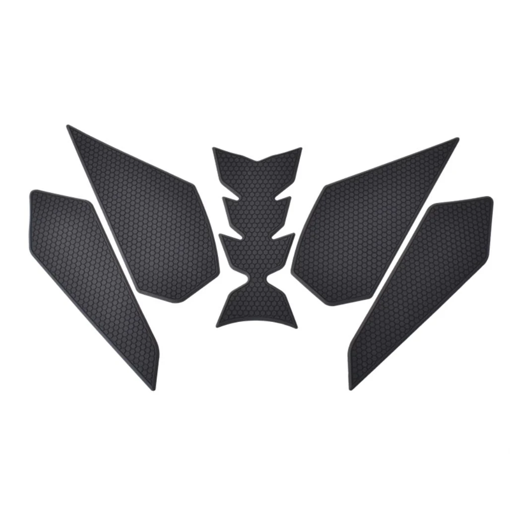 

Подходит для Kawasaki ZX-4R ZX-4RR, противоскользящие наклейки на топливный бак, резиновые защитные наклейки, нога из рыбьей кости