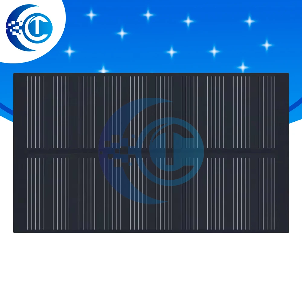 Умная электроника Солнечная панель 1 Вт 5 В электронная маленькая солнечная панель «сделай сам» для зарядного устройства сотового телефона Домашняя световая игрушка и т. д. Солнечная батарея