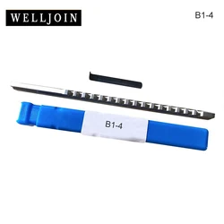 4mm B1 Push-Type Keyway Broach Metric Size HSS Keyway Cutting Tool for CNC Router Metalworking