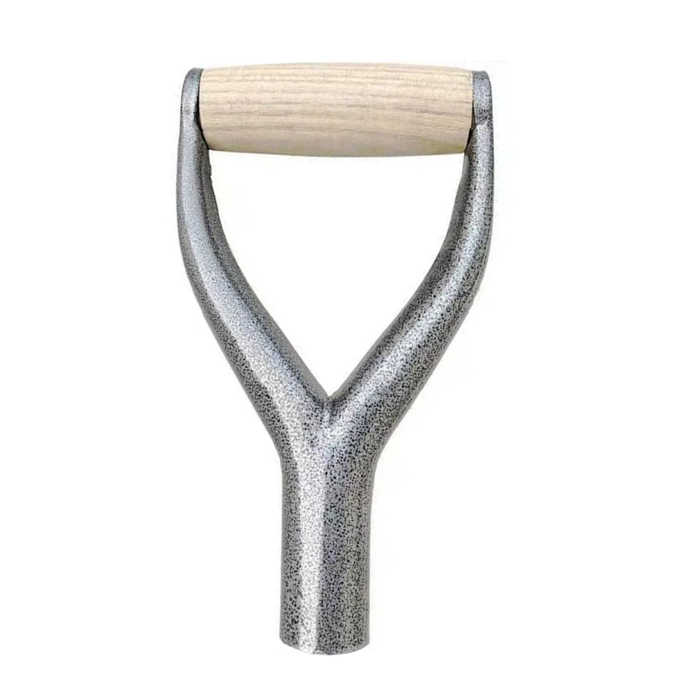 

Shovel Handle Easy Install Snow Shovel Top Handle Reusable Snow Removal Spade Handle Replacement for Snow Shovel Digging Raking