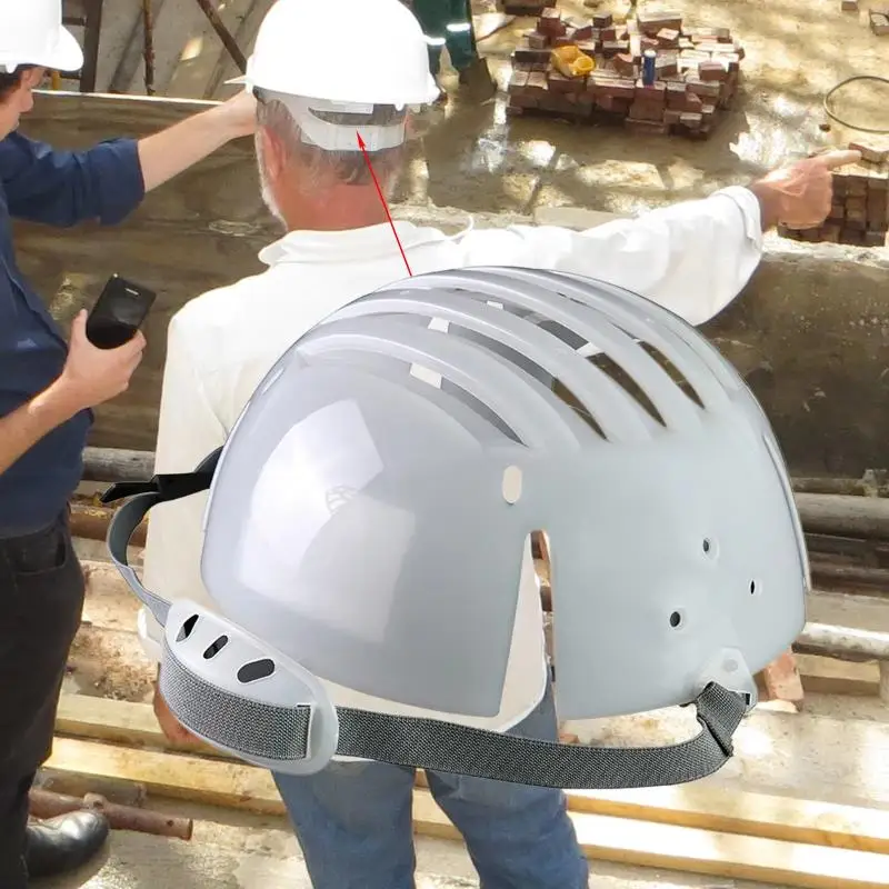 Breathable Shockproof Protective Head Guard With Adjustable Strap For Elderly Daily Fall Safety Construction Sites