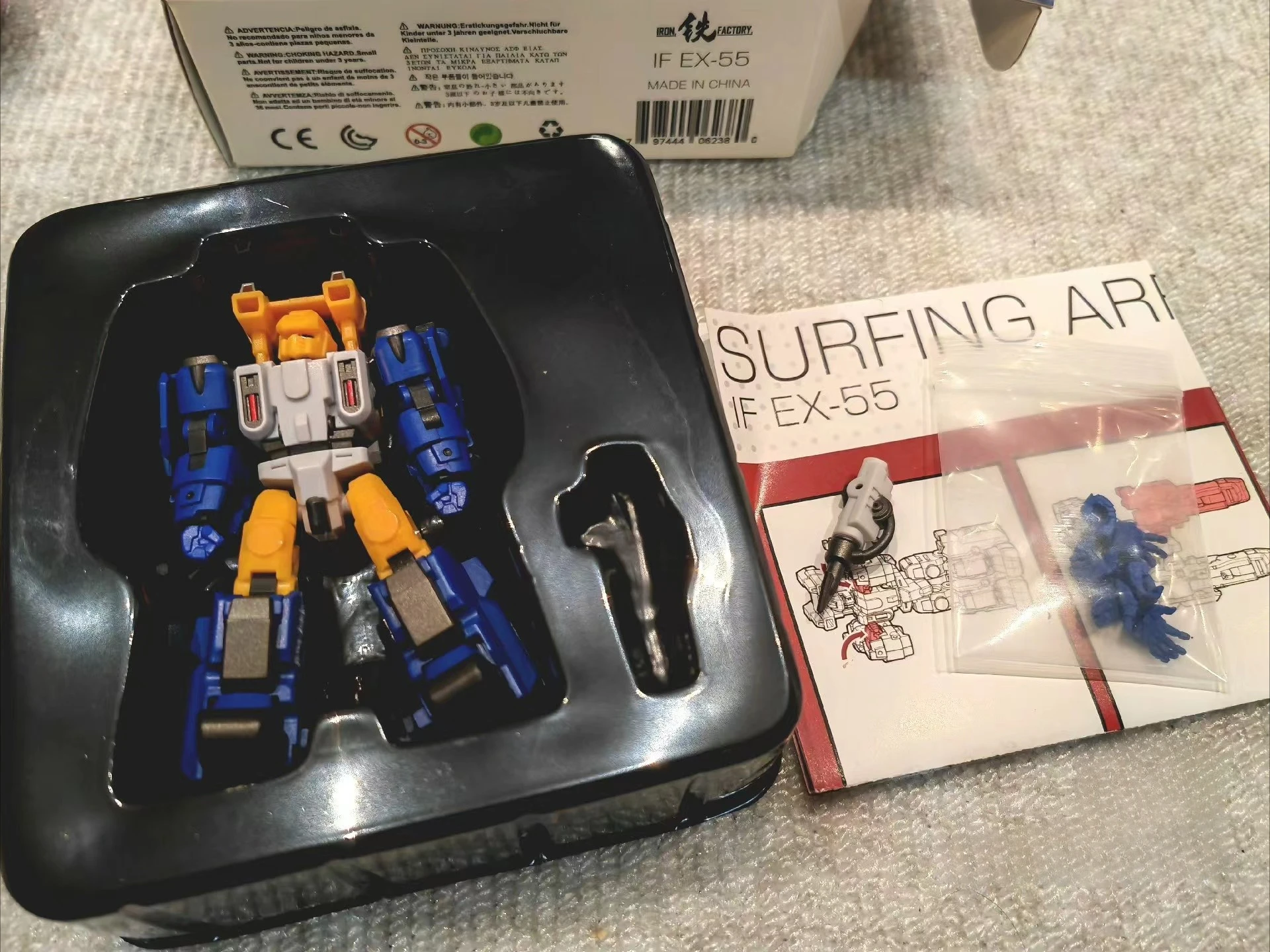 IN STOCK Iron Factory Transformation IF EX-55 Seaspray EX55 Surfing Arrow Model Action Figure Robot Toys Gift