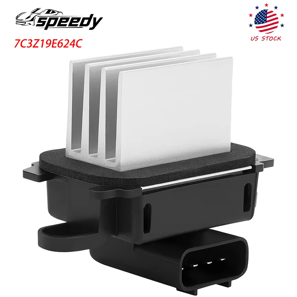 

7C3Z19E624C Heater Fan HVAC AC Blower Motor Resistor Control Module for Ford F150 Navigator 9L3Z19E624B BL3Z19E624A