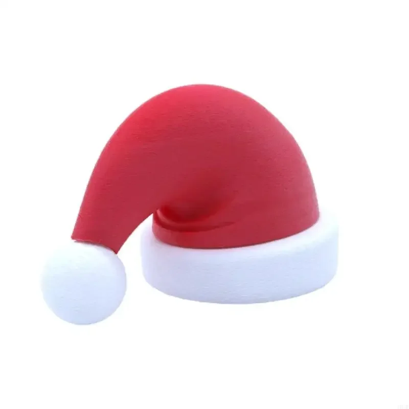 Plastic Christmas Hat Car Trailer Cap Ornament Holiday Vehicle Decoration DIY Festival Accessory