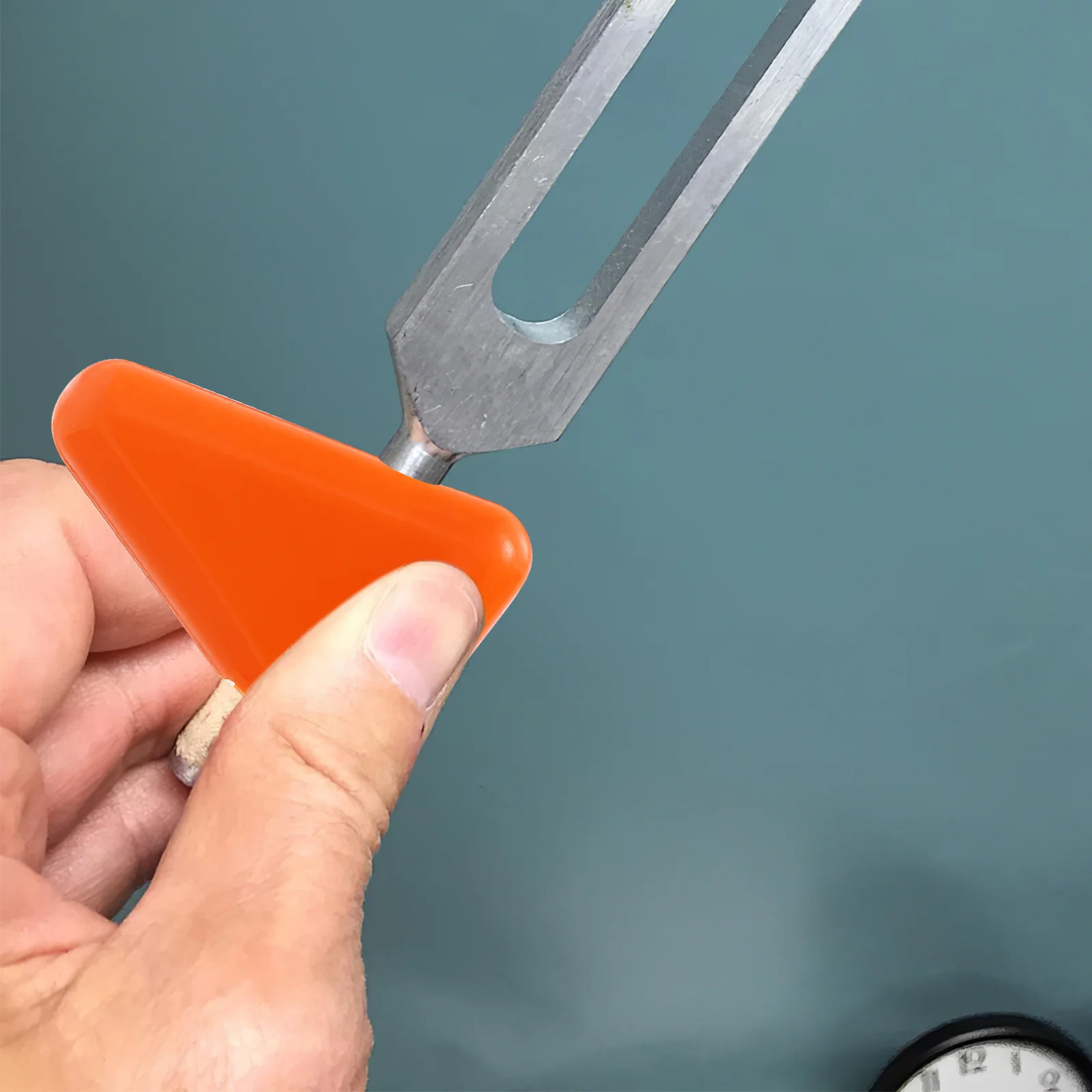 

2Pcs Professional Tuning Fork Stand Silicone Base Organizer Block for and Display Protection Fork Holder Block