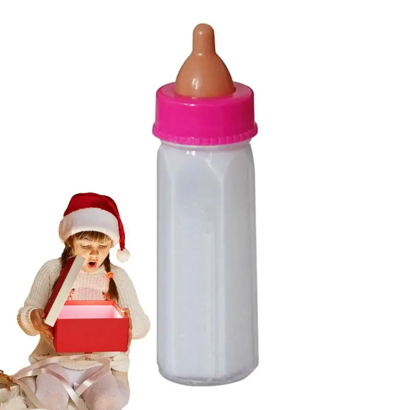 Mini Magic Baby Reborn Dolls Feeding Bottle Juice Disappears Strange Children Pretend Play Toy For Relieving Relax