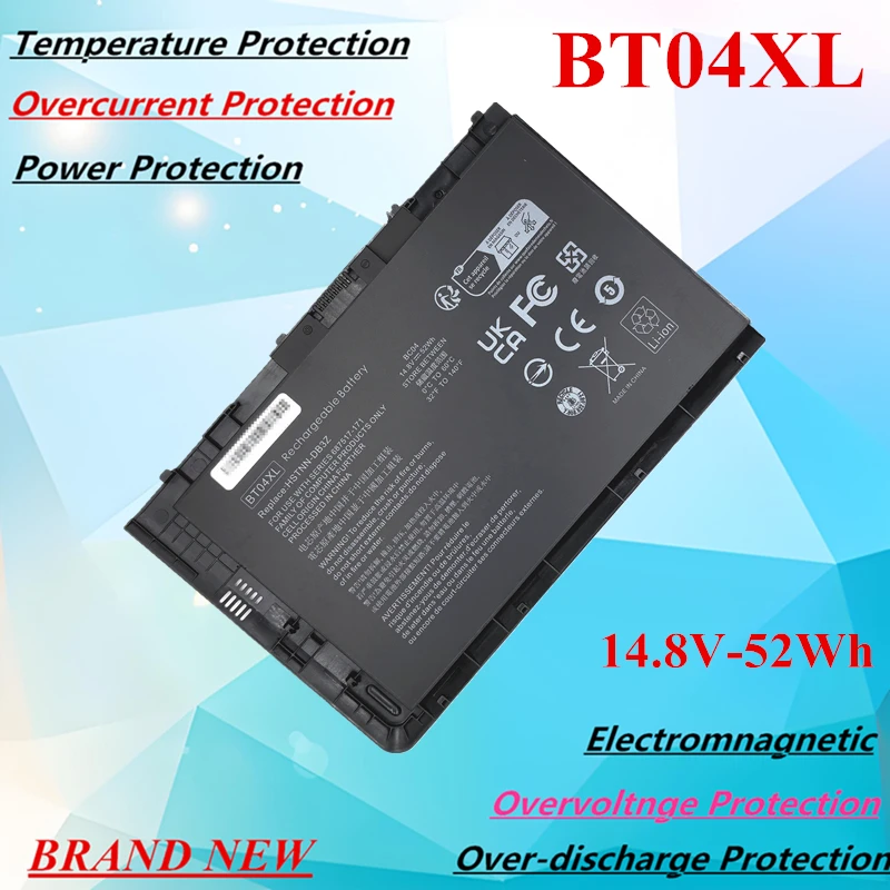 New High-quality BT04XL Laptop Battery for HP EliteBook Folio 9470 9470M Series HSTNN-IB3Z HSTNN-I10C BT04 BA06 MC04 687517-1C1
