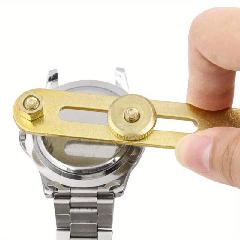 Watch Opening Device with Two Claws for Disassembly,Groove Repair Tool,Round Head Bottom Cover Tool, Ideal Choice for Gifts