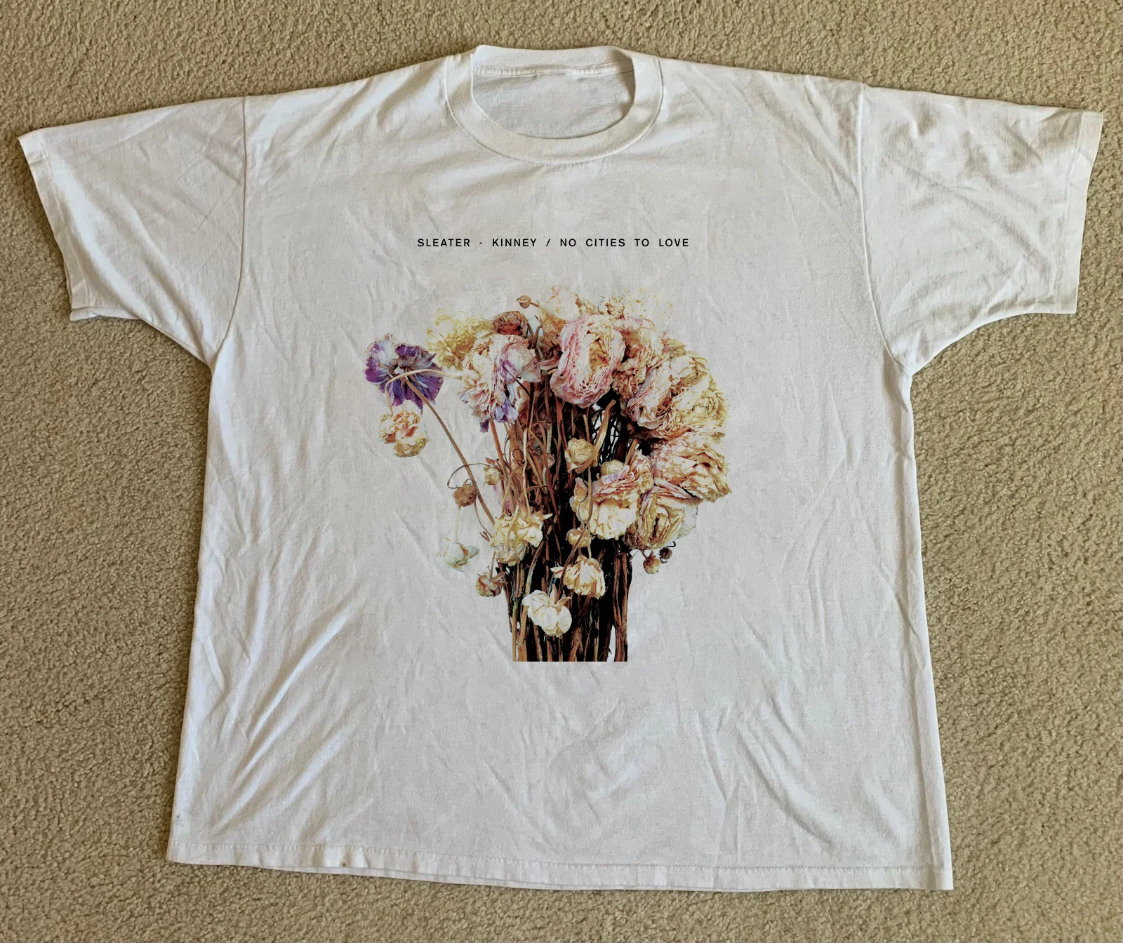 Sleater-Kinney - No Cities to Love White Unisex All Size Shirt AC1406