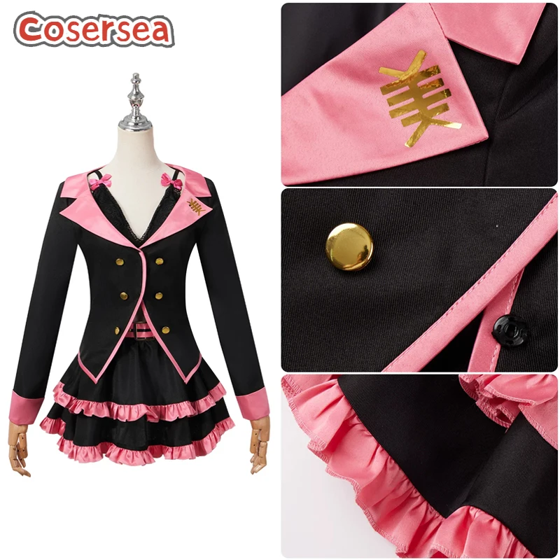 Disfraz Cosplay Cosersea Anime Sweet Devil, Traje de Juego de Rol, Disfraz de Halloween para Mujer, Uniforme de Fiesta, Conjunto Completo