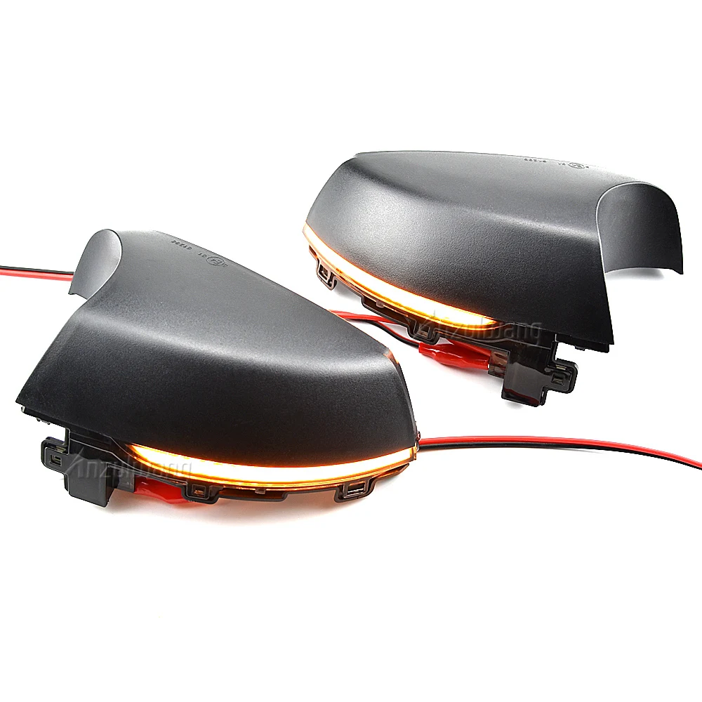 LED Dynamic Turn Signal Flashing Light For Volkswagen VW Polo MK5 6R 6C 2009 - 2016 2017 Side Rear-View Mirror Indicator Blinker