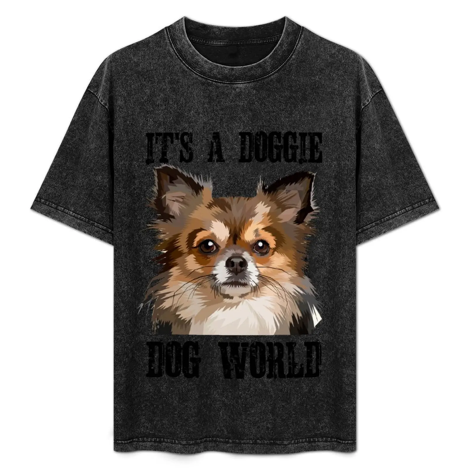 

Schmigadoon It's a doggy-dog world T-Shirt Light Athletic Short Sleeve Tee Shirt