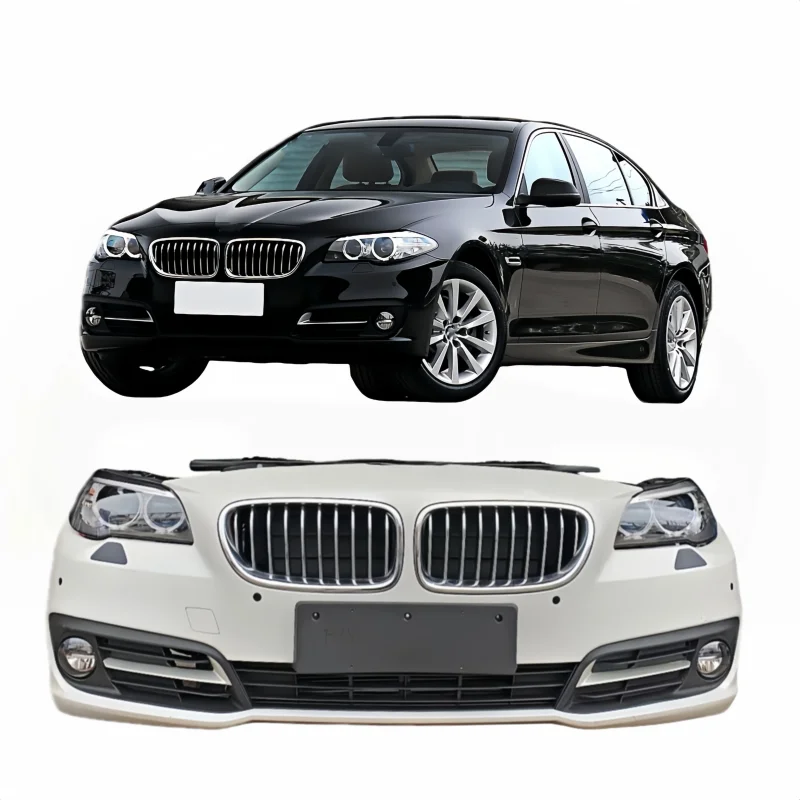 Front Bumper Wheel Arch Side Skirt Assembly for 5 Series F10 F18 Large Surrounding Center Grille with Rear Position