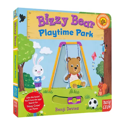 Bizzy Bear Playtime Park Let's Go and Play, Children's books aged 2 3 4 5 6, English picture board books, 9780763658809