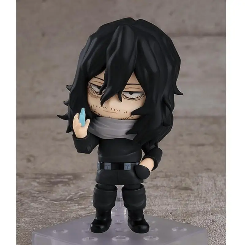 GSC Original Nendoroid 2401 My Hero Academia Shouta Aizawa Anime Action Figure Toys For Boys Girls Kids Children Birthday Gifts