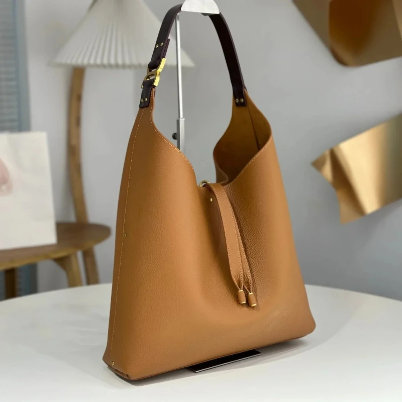 

New Designer Handbags for Women Luxury Genuine Leather Shoulder Bag Fashion Large Capacity Ladies Famous Brand Bag 2025