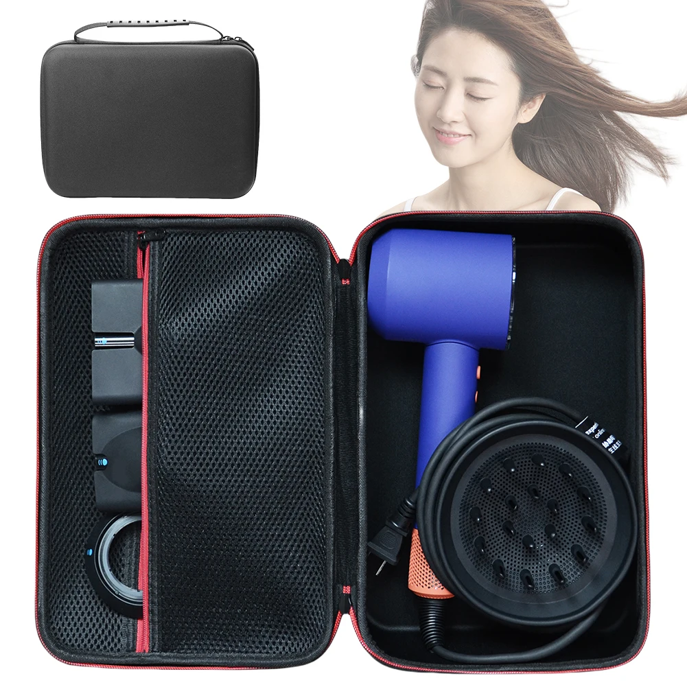 EVA Hard Carrying Case Shockproof Protective Storage Case Travel Carrying Bag for Dyson Supersonic Nural HD16 Hair Dryer