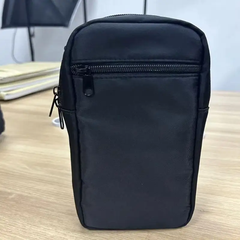

X90D Practical Nylon Water Bottle Shoulder Bag Thermal Retention Design Phone Storage Pocket For Trekking
