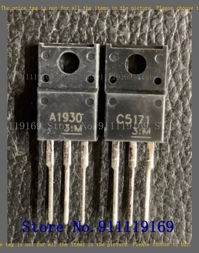 2pcs/lot=a pair 2SA1930 2SC5171 180V TO-220