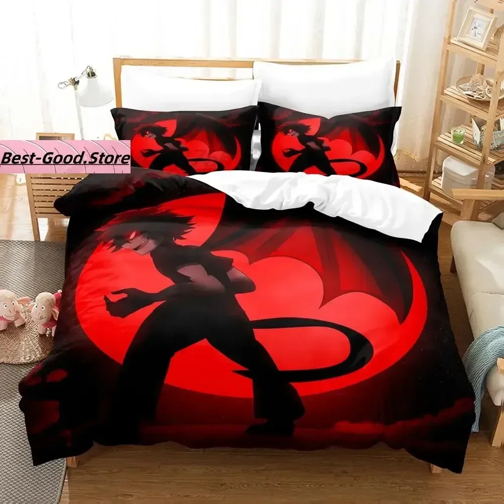 

Devilman Crybaby Bedding Set Single Twin Full Queen King Size Bed Set Aldult Kid Bedroom Duvetcover Sets 3D Anime kawaii bedding