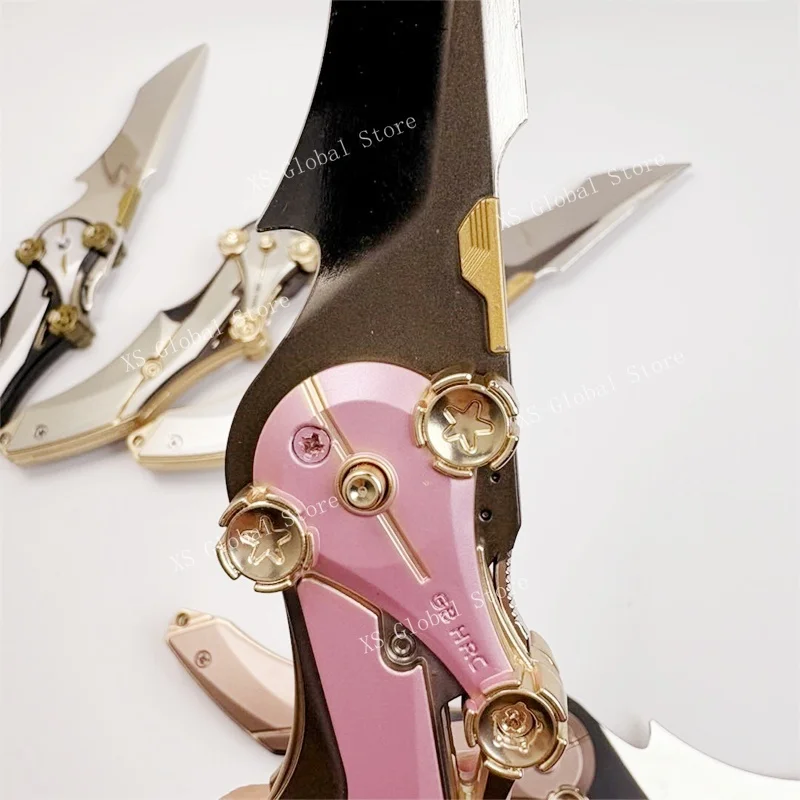 22 cm/8.66in Korting Katana Speelgoed Mes Delta Action Model Props Stuiterende Beweging Vouwen Display Collectible Cosplay Verjaardagscadeau